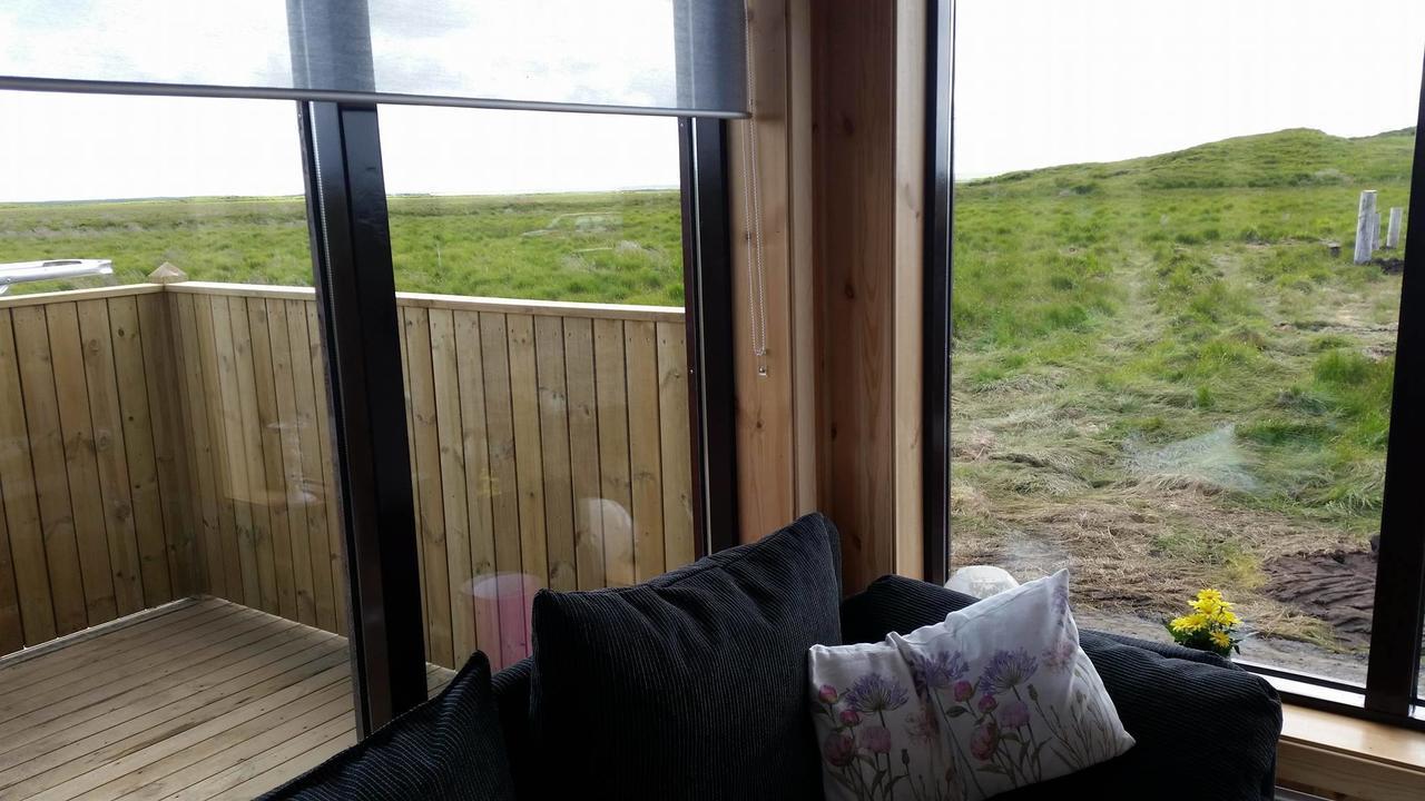 Hekla Cabin 3 Volcano And Glacier View 海拉 外观 照片