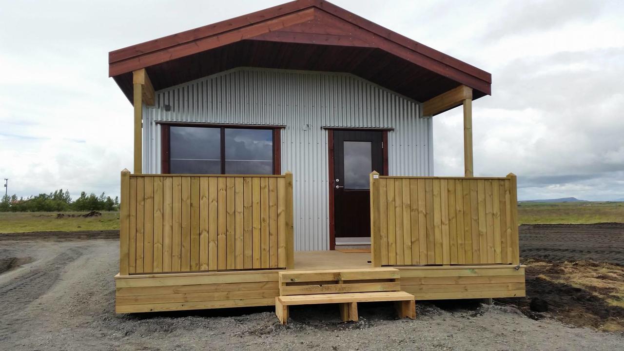 Hekla Cabin 3 Volcano And Glacier View 海拉 外观 照片
