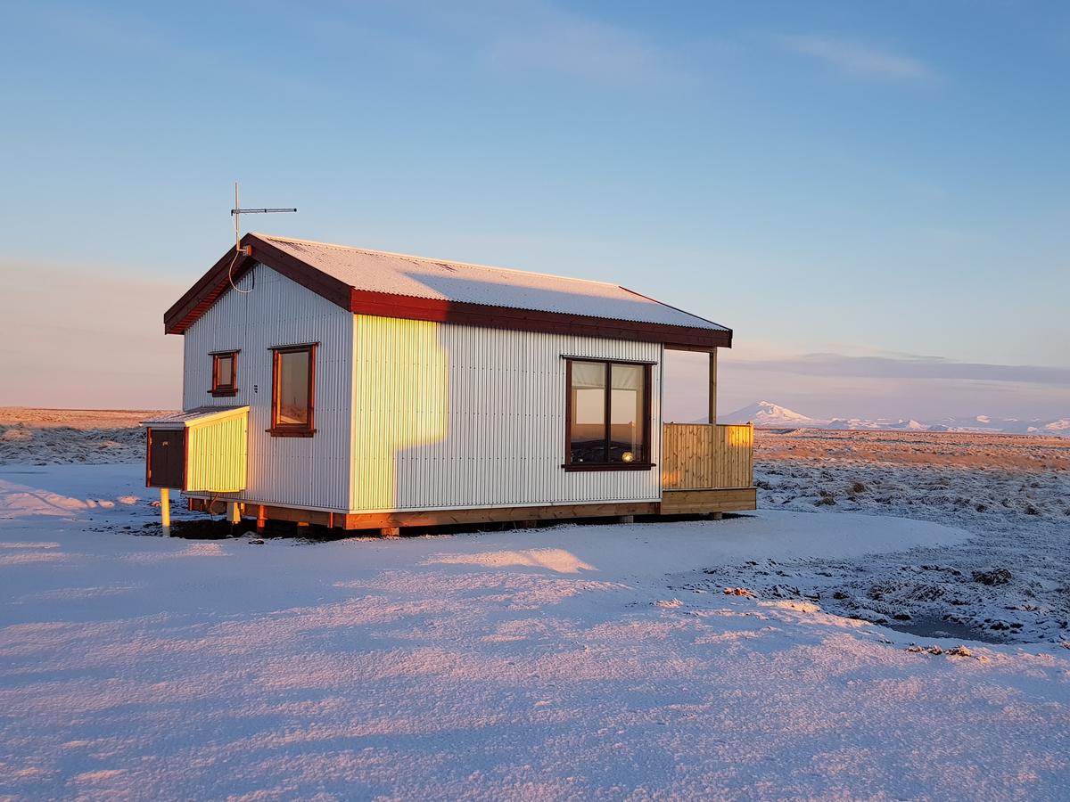 Hekla Cabin 3 Volcano And Glacier View 海拉 外观 照片