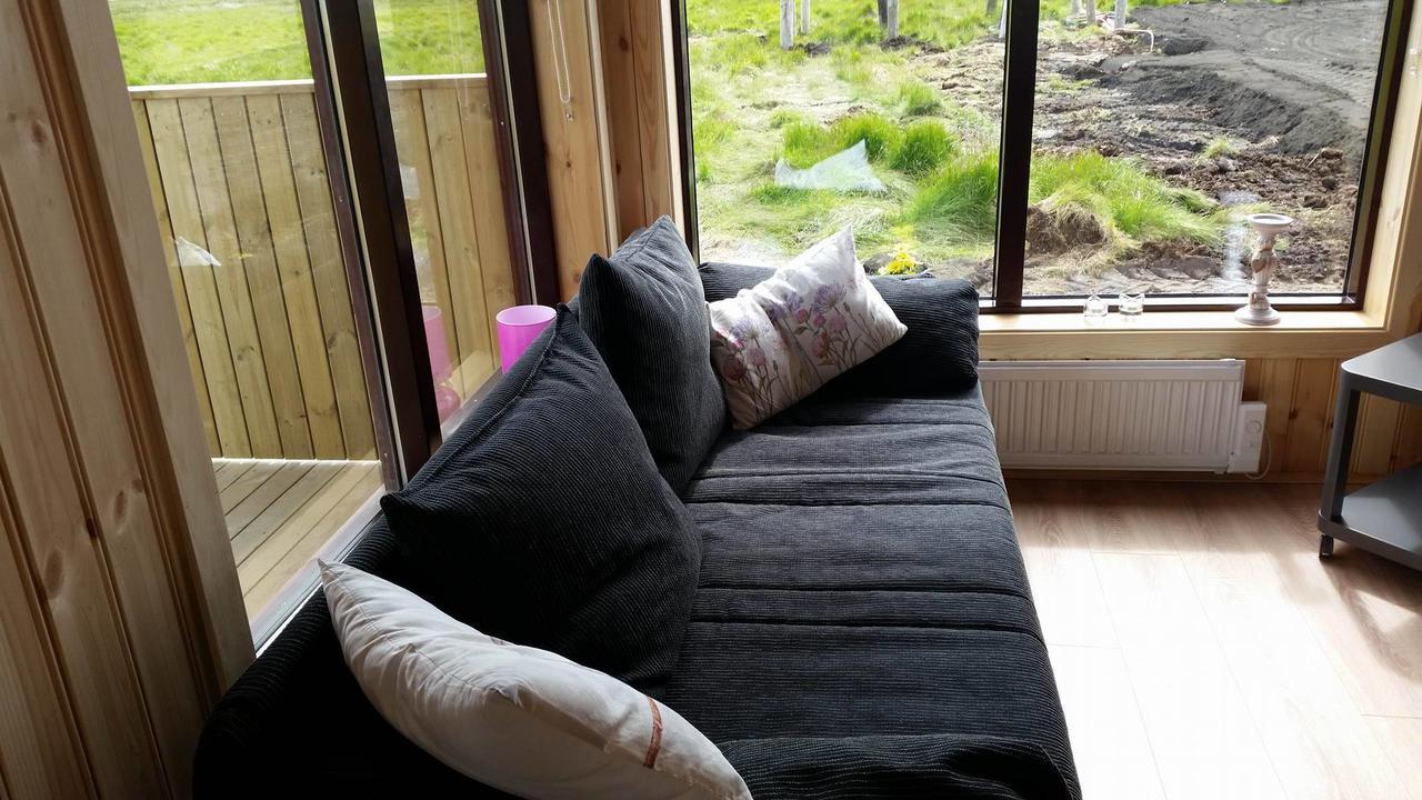 Hekla Cabin 3 Volcano And Glacier View 海拉 外观 照片