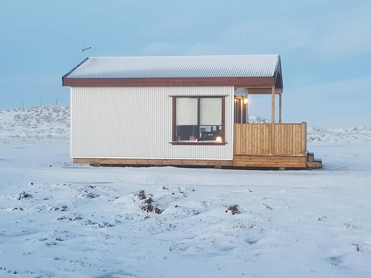 Hekla Cabin 3 Volcano And Glacier View 海拉 外观 照片