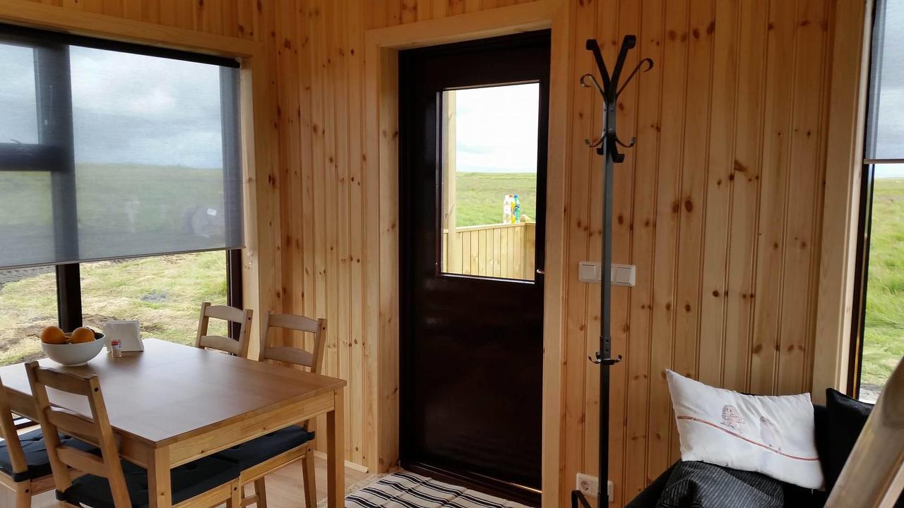 Hekla Cabin 3 Volcano And Glacier View 海拉 外观 照片