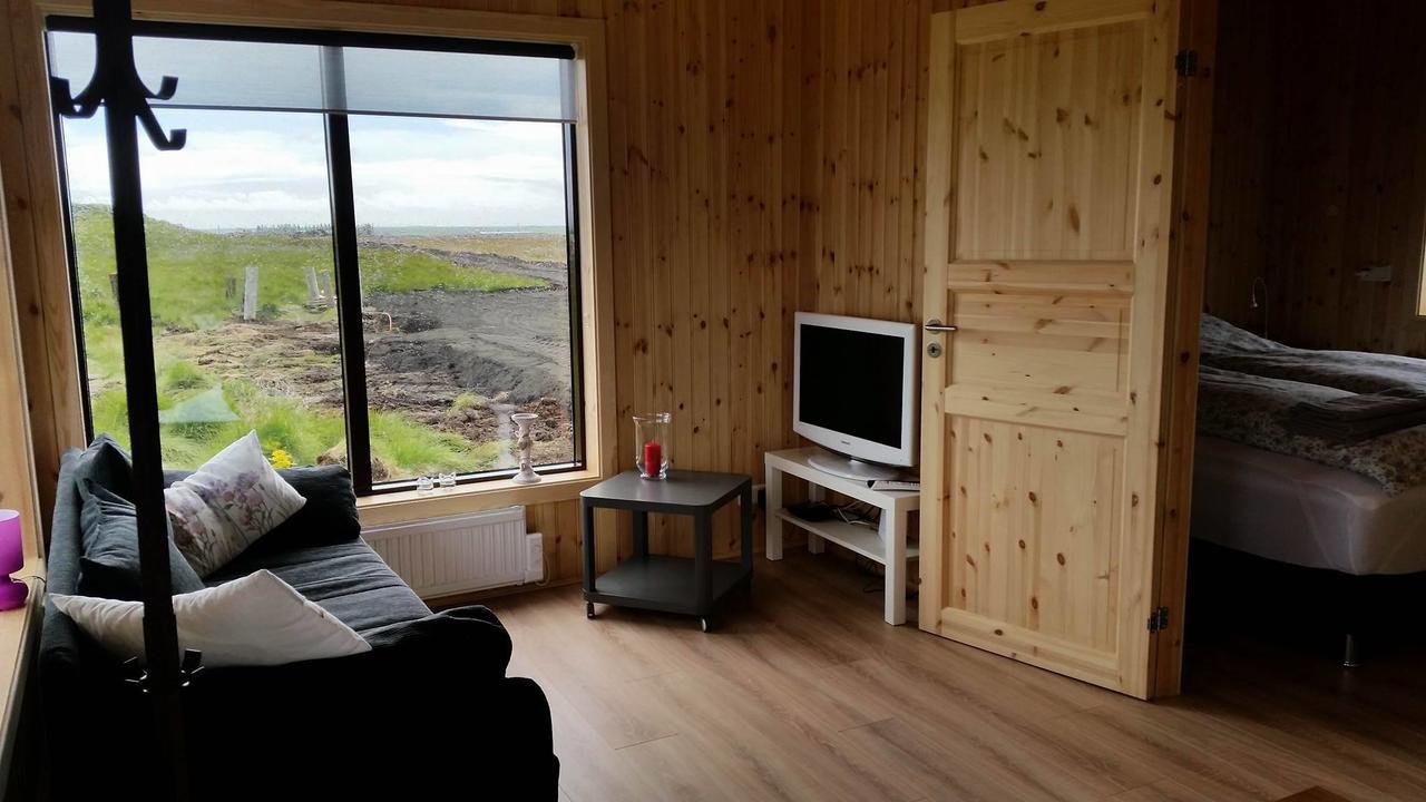 Hekla Cabin 3 Volcano And Glacier View 海拉 外观 照片