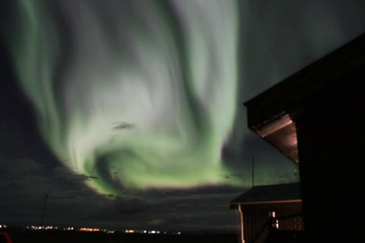 Hekla Cabin 3 Volcano And Glacier View 海拉 外观 照片