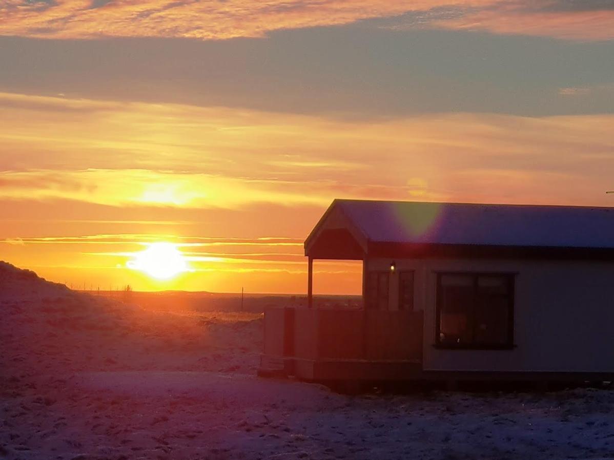 Hekla Cabin 3 Volcano And Glacier View 海拉 外观 照片